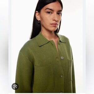 Babaton Society Sweater in Fen Green